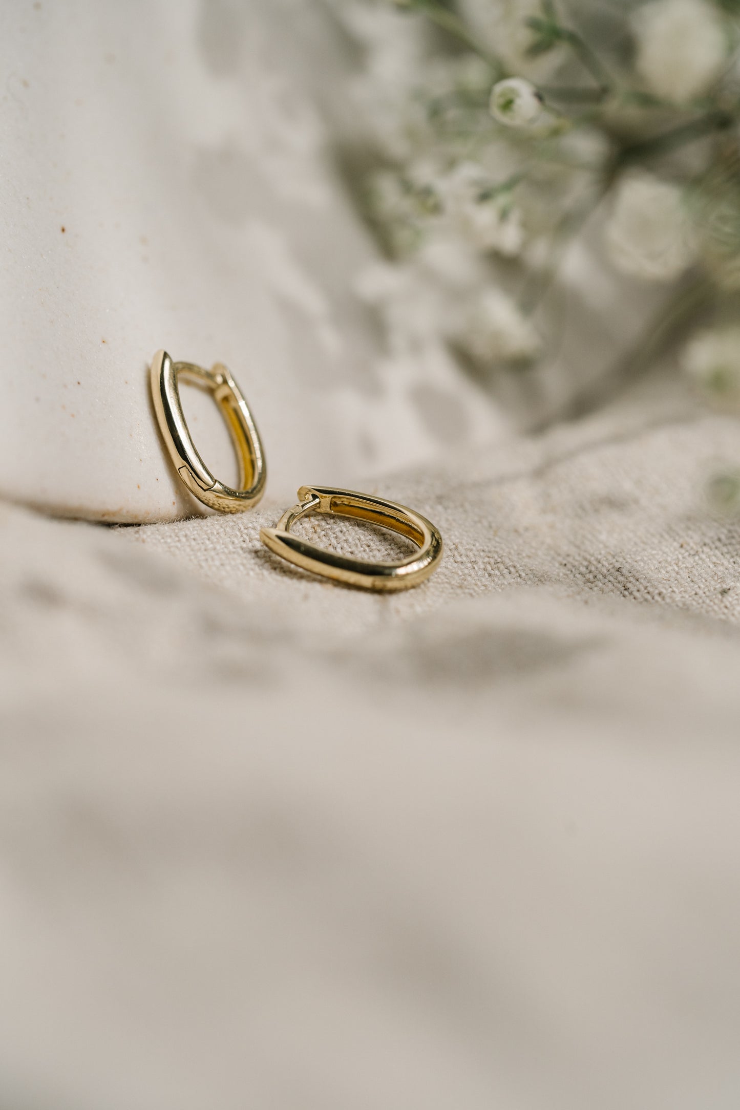 Creolen Gold Oval