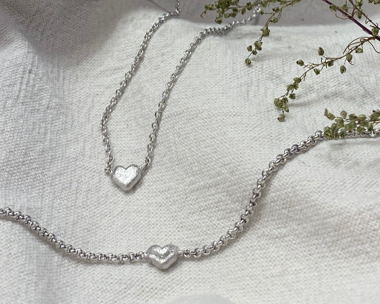 Collier Herz-Glanz-Stück