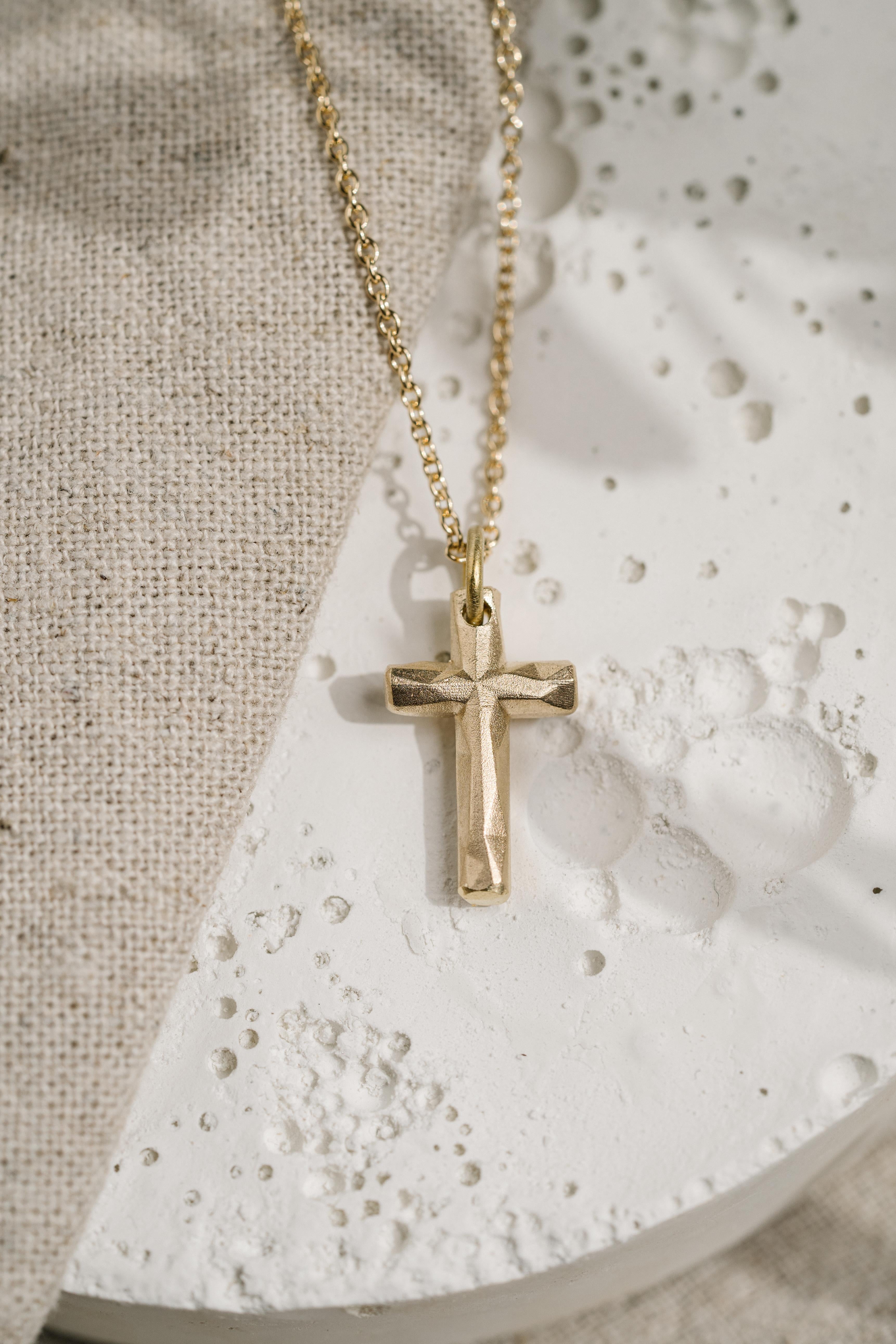 Large gold online cross