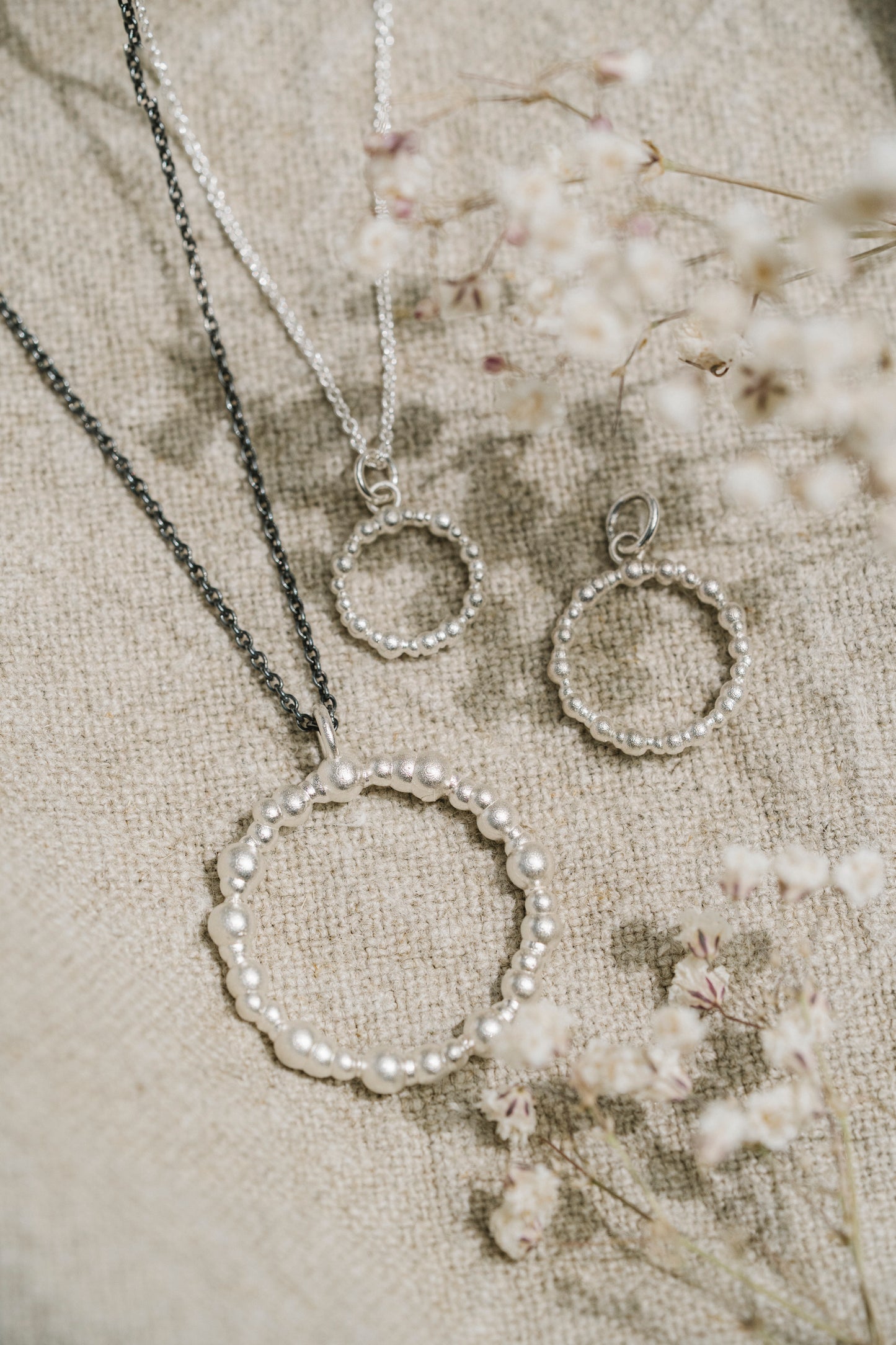 Anhänger Rund - Silber